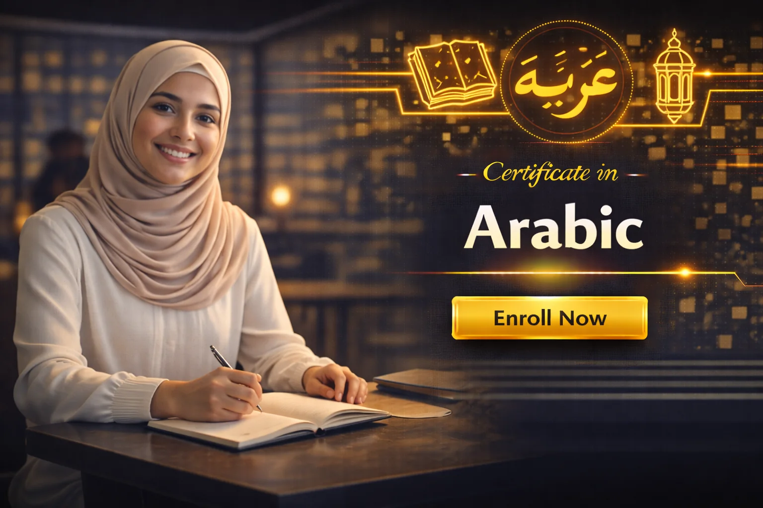 Certificate in Arabic programme cover