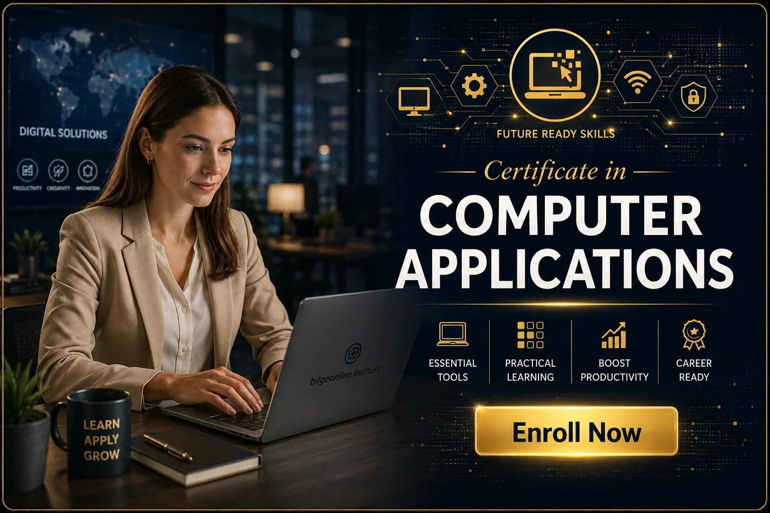 Certificate in Computer applications programme cover
