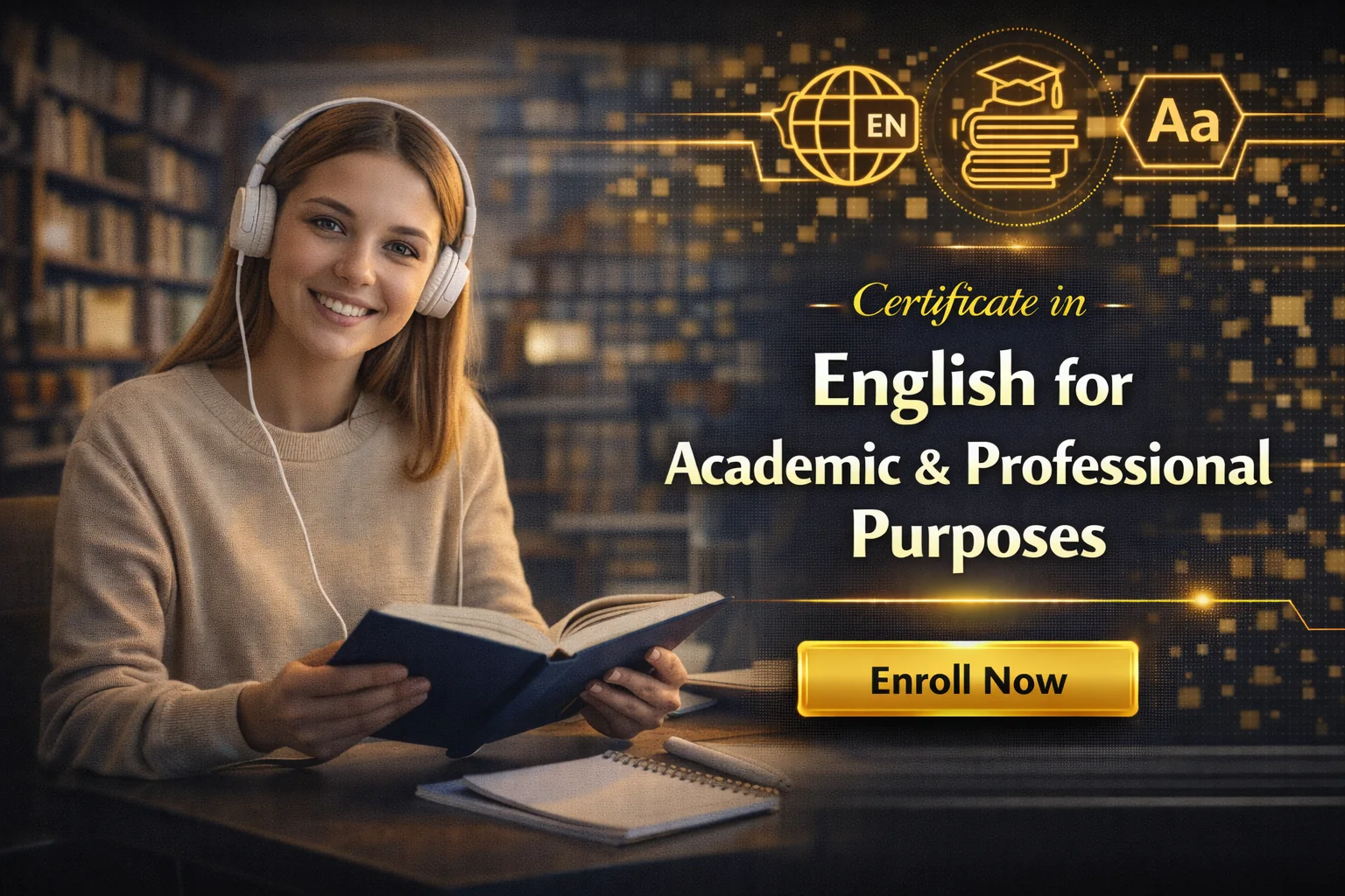 Certificate in English programme cover