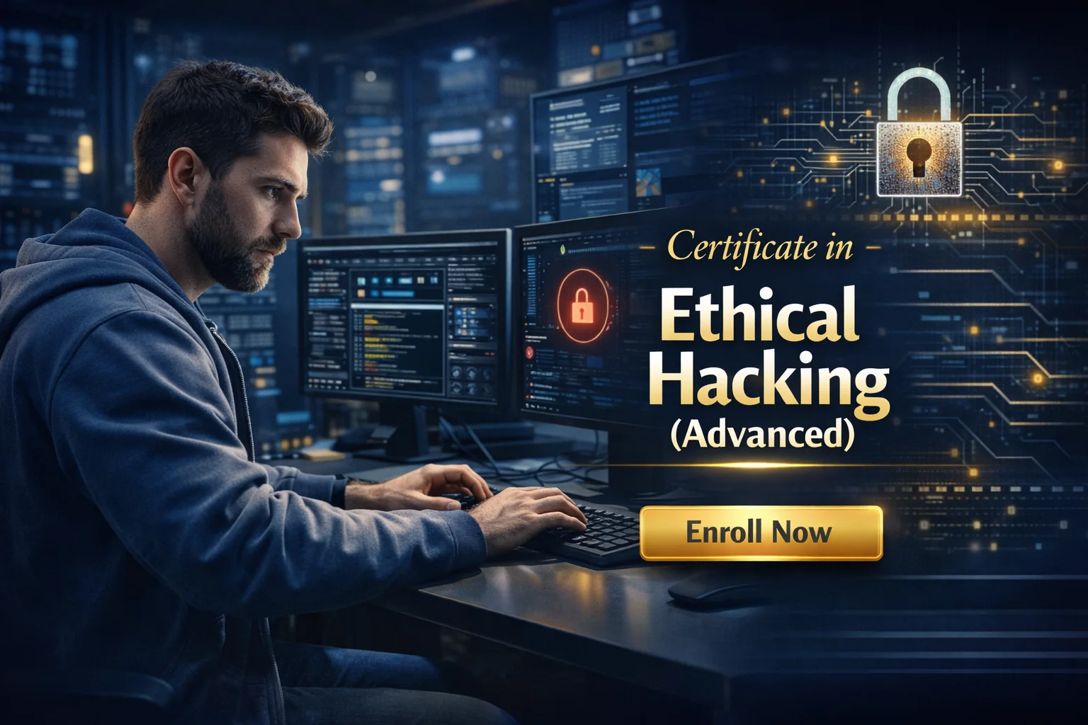 Certificate in Ethical Hacking (Advanced Cyber) programme cover