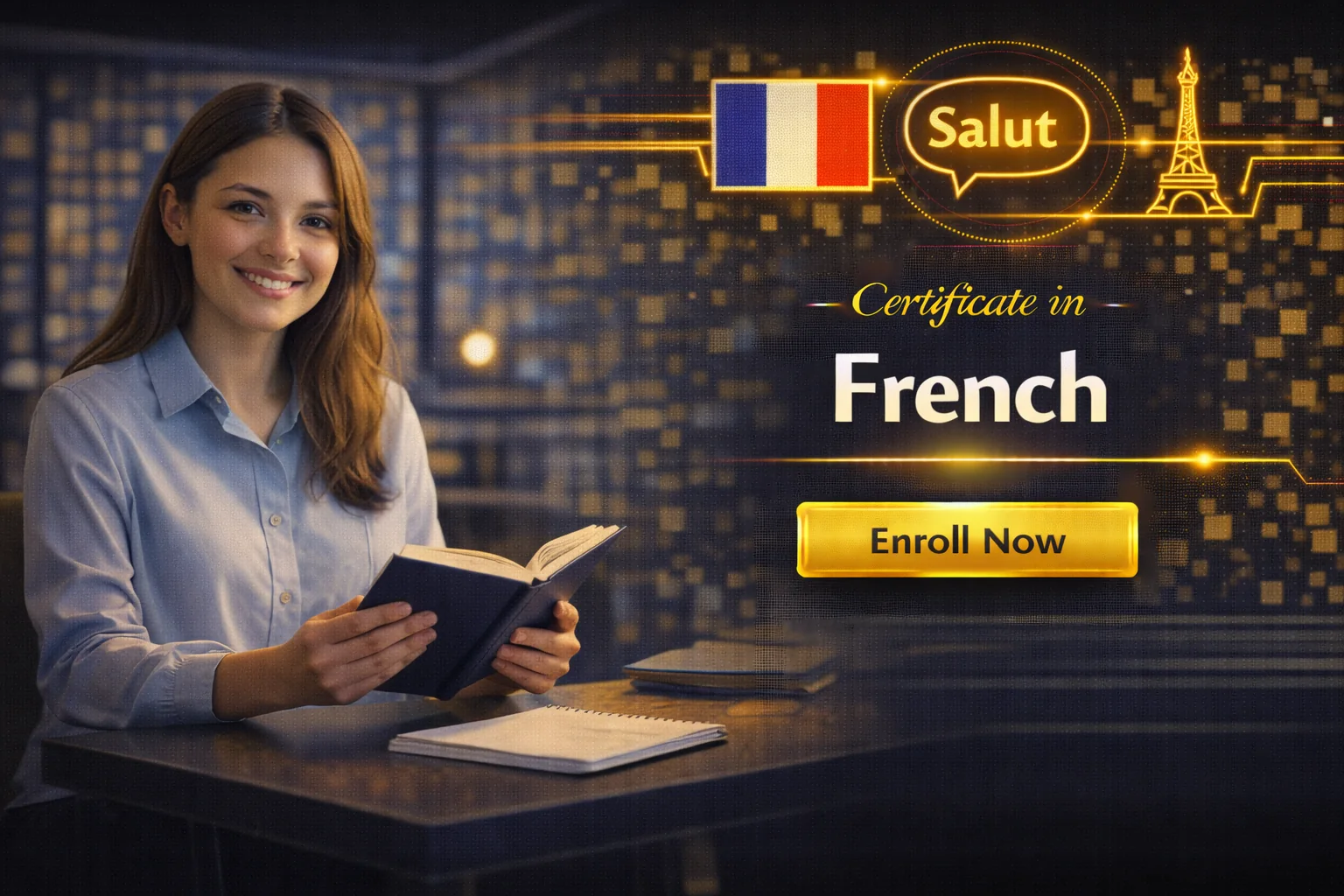 Certificate in French programme cover