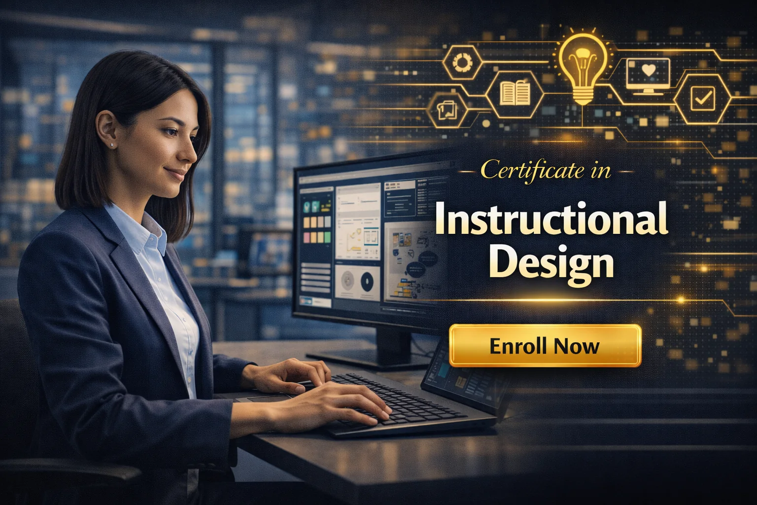 Certificate in Instructional Design programme cover
