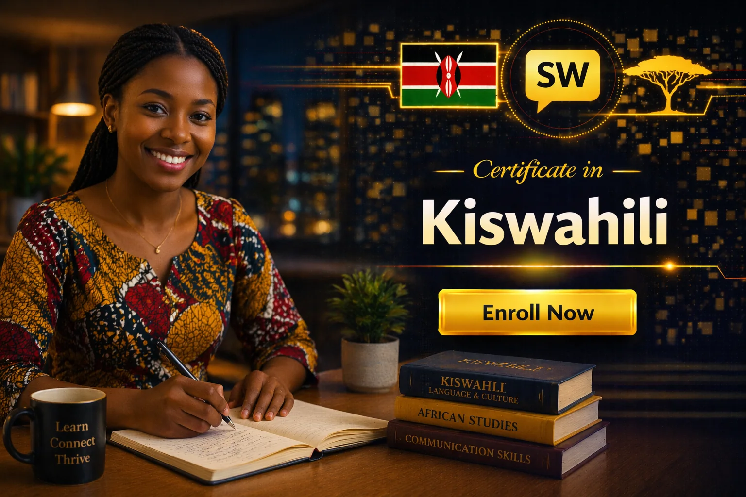 Certificate in Swahili programme cover
