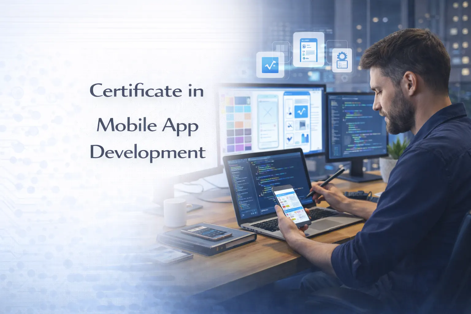 Certificate in Mobile App Development (Android / iOS) programme cover