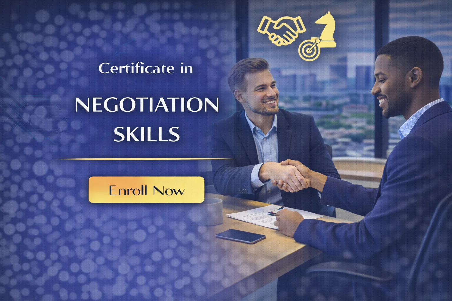 Certificate in Negotiation Skills programme cover