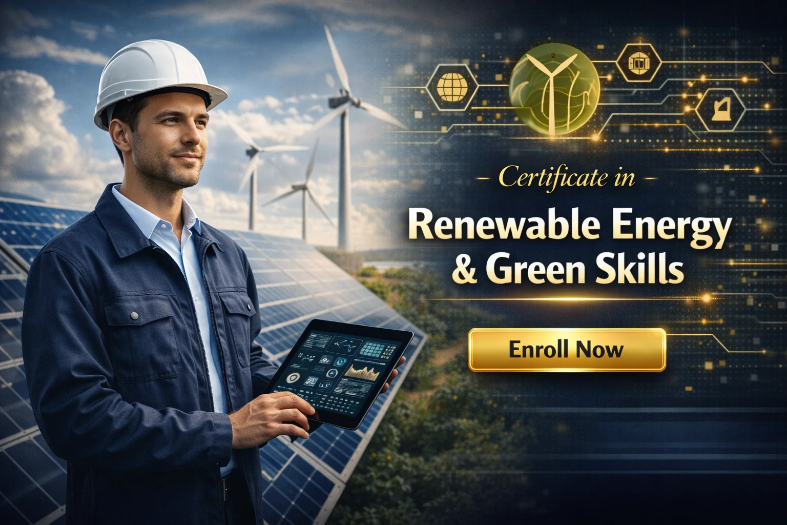 Certificate in Renewable Energy Fundamentals programme cover