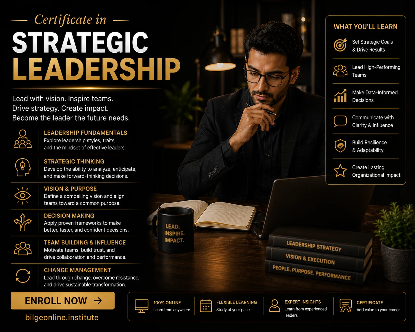 Certificate in Strategic Leadership programme cover
