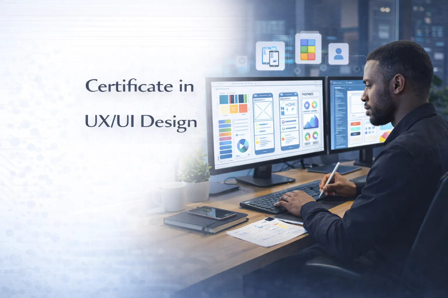Certificate in UX/UI Design programme cover